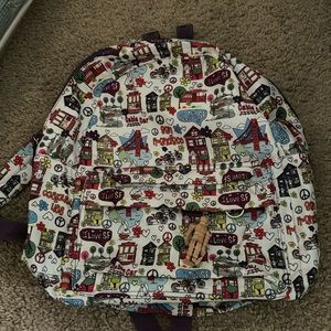 San Francisco graphic backpack